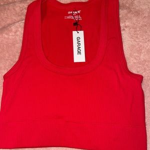 The garage seamless scoop neck tank